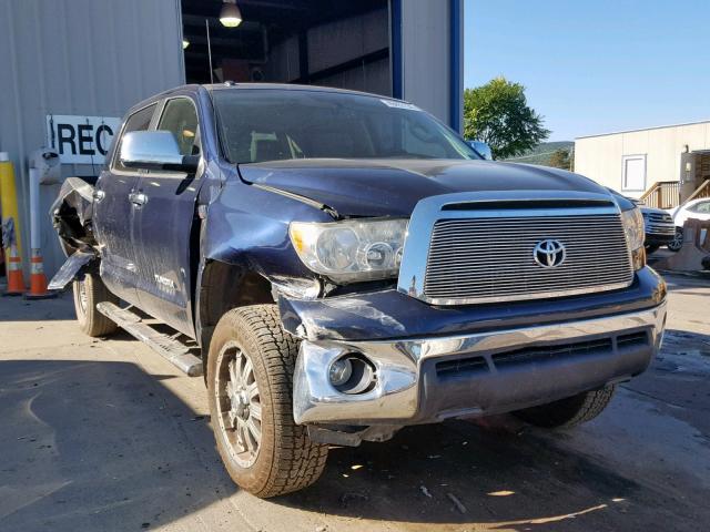 5TFDW5F17CX247573 - 2012 TOYOTA TUNDRA CRE BLUE photo 1