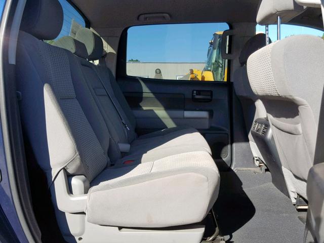 5TFDW5F17CX247573 - 2012 TOYOTA TUNDRA CRE BLUE photo 6