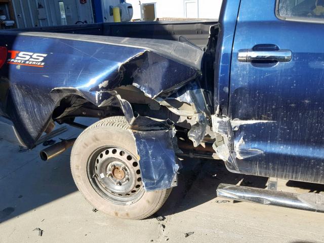 5TFDW5F17CX247573 - 2012 TOYOTA TUNDRA CRE BLUE photo 9