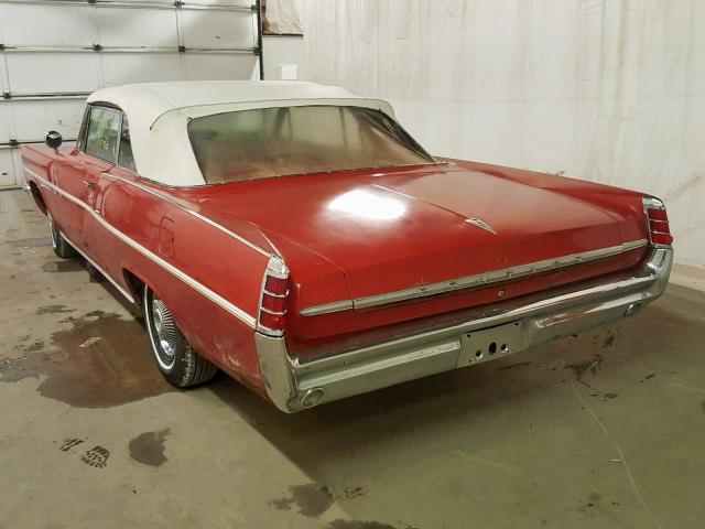 363W43941 - 1963 PONTIAC CATALINA RED photo 3