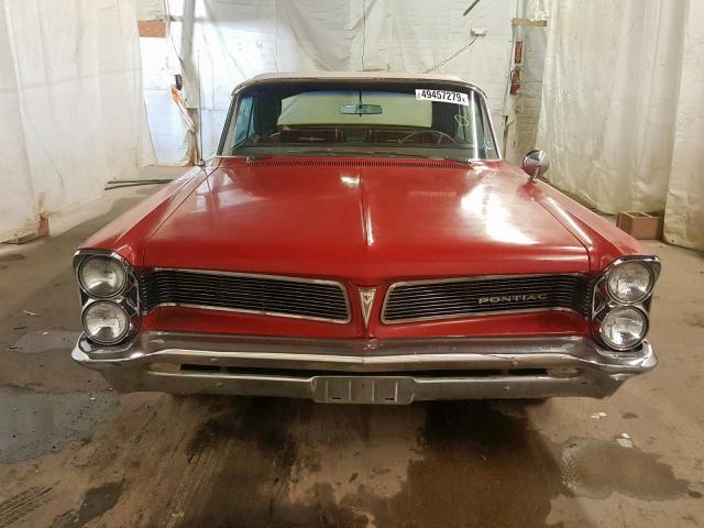 363W43941 - 1963 PONTIAC CATALINA RED photo 9