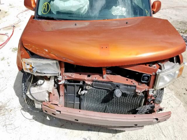 JTLKT334240164019 - 2004 TOYOTA SCION XB 橙色 照片 7