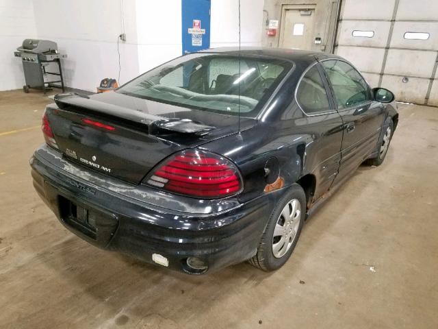 1G2NE12F02C288526 - 2002 PONTIAC GRAND AM S BLACK photo 4