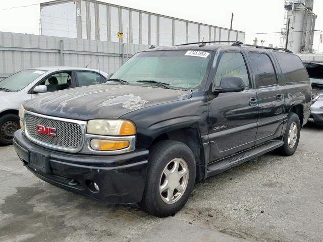 1GKFK66U33J165173 - 2003 GMC YUKON XL D BLACK photo 2