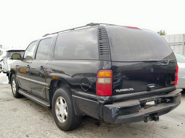 1GKFK66U33J165173 - 2003 GMC YUKON XL D BLACK photo 3