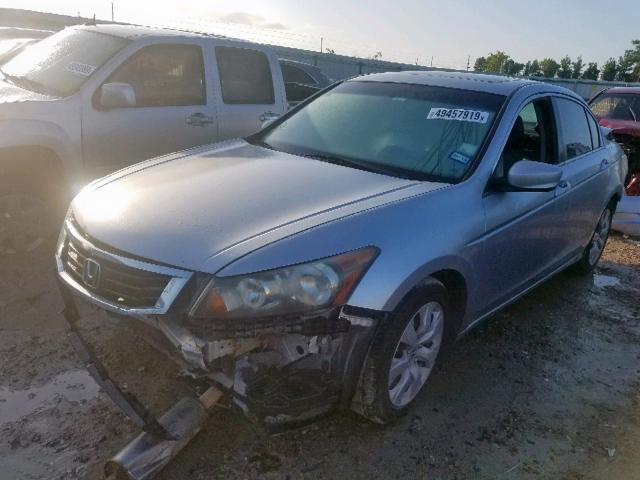 1HGCP26899A034447 - 2009 HONDA ACCORD EXL SILVER photo 2