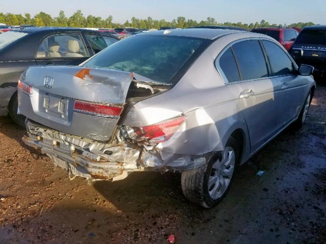 1HGCP26899A034447 - 2009 HONDA ACCORD EXL SILVER photo 4