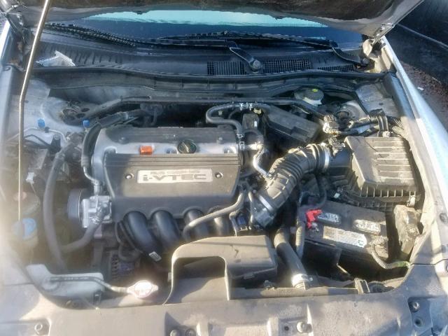 1HGCP26899A034447 - 2009 HONDA ACCORD EXL SILVER photo 7