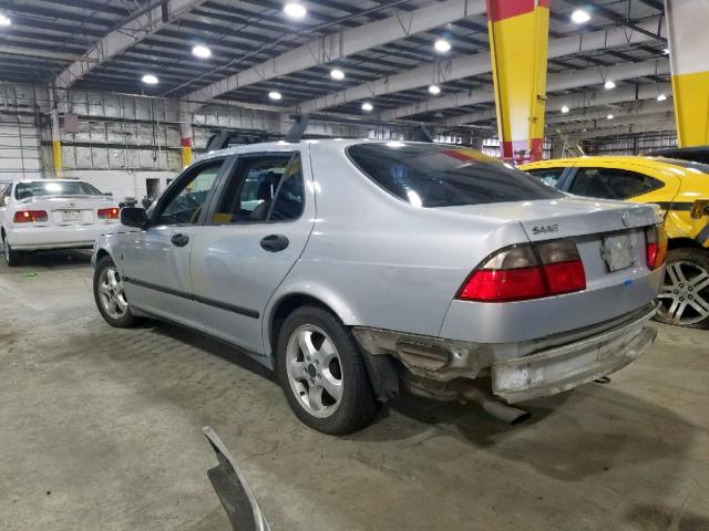 YS3EF48E9X3085398 - 1999 SAAB 9-5 SE SILVER photo 3