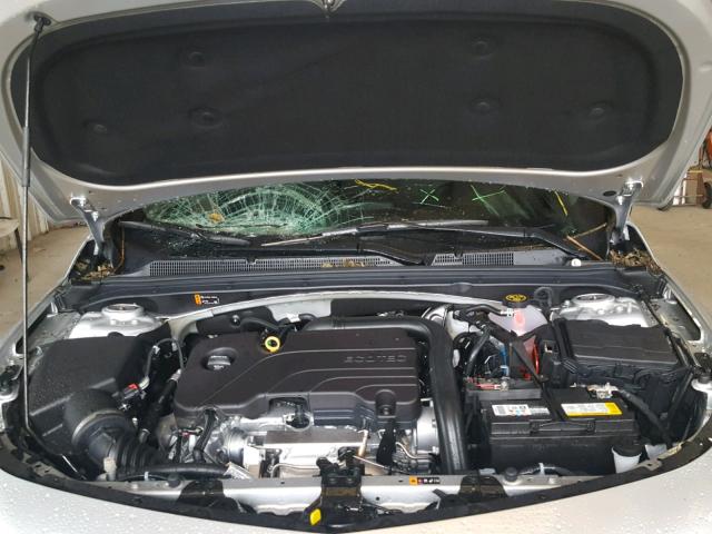 1G1ZB5ST7JF284613 - 2018 CHEVROLET MALIBU LS ვერცხლისფერი ფოტო 7