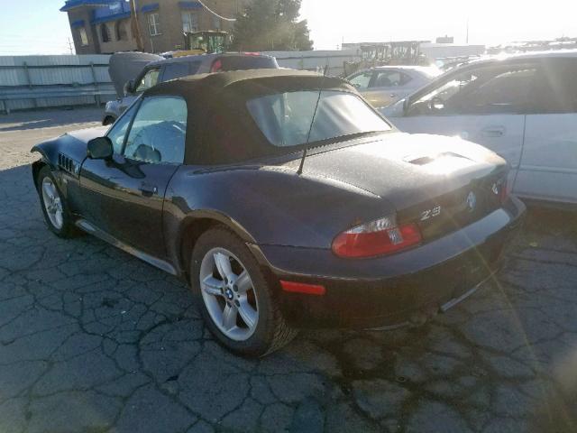 WBACH9345YLM91228 - 2000 BMW Z3 2.3 BLACK photo 3