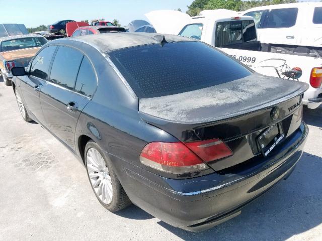 WBAHN03546DD98634 - 2006 BMW 760 LI BLACK photo 3