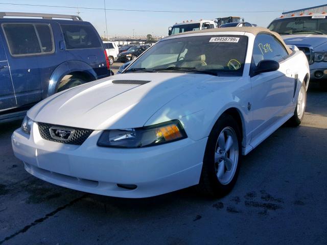 1FAFP45X9XF174262 - 1999 FORD MUSTANG GT WHITE photo 2