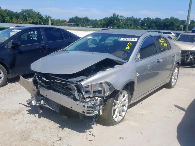 1G1ZK57788F188737 - 2008 CHEVROLET MALIBU LTZ ვერცხლისფერი ფოტო 2