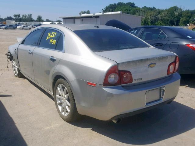 1G1ZK57788F188737 - 2008 CHEVROLET MALIBU LTZ ვერცხლისფერი ფოტო 3