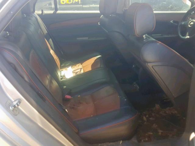 1G1ZK57788F188737 - 2008 CHEVROLET MALIBU LTZ ვერცხლისფერი ფოტო 6