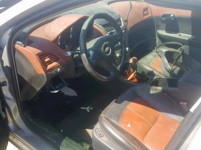 1G1ZK57788F188737 - 2008 CHEVROLET MALIBU LTZ ვერცხლისფერი ფოტო 8