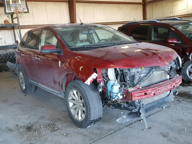 2LMDJ8JK6DBL26516 - 2013 LINCOLN MKX RED photo 1