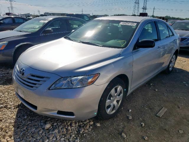 4T4BE46K79R092032 - 2009 TOYOTA CAMRY BASE SILVER photo 2