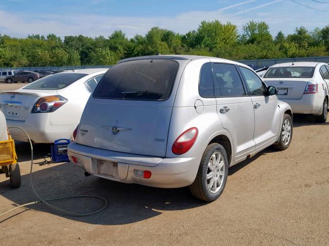 3A8FY58B18T108513 - 2008 CHRYSLER PT CRUISER SILVER photo 4