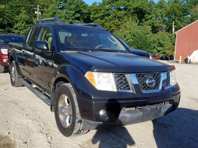 1N6AD09W88C429782 - 2008 NISSAN FRONTIER C BLACK photo 1