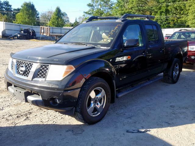 1N6AD09W88C429782 - 2008 NISSAN FRONTIER C BLACK photo 2