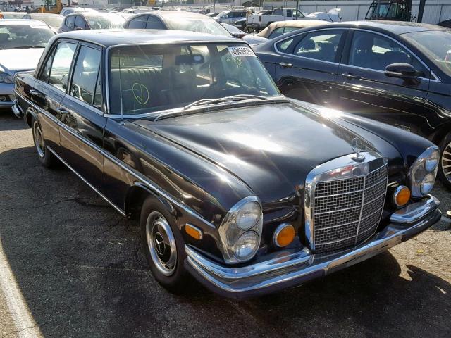 00010806712000102 - 1971 MERCEDES-BENZ 280 SE BLACK photo 1