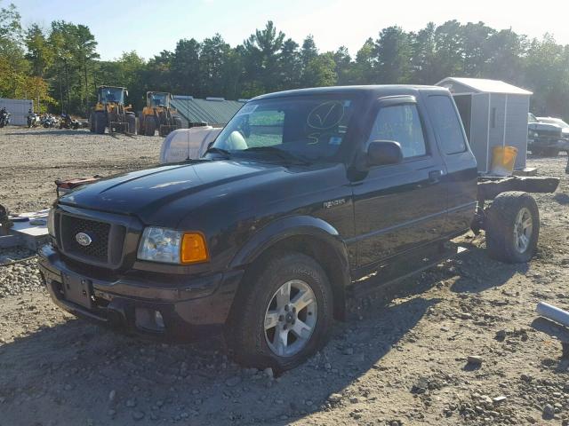 1FTZR45EX5PA45020 - 2005 FORD RANGER SUP BLACK photo 2