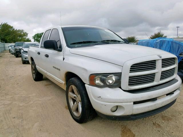 1D7HA18N14S596564 - 2004 DODGE RAM 1500 S WHITE photo 1