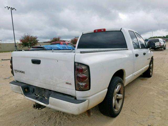 1D7HA18N14S596564 - 2004 DODGE RAM 1500 S WHITE photo 4