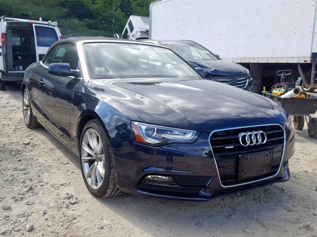 WAULFAFH6DN013128 - 2013 AUDI A5 PREMIUM BLUE photo 1