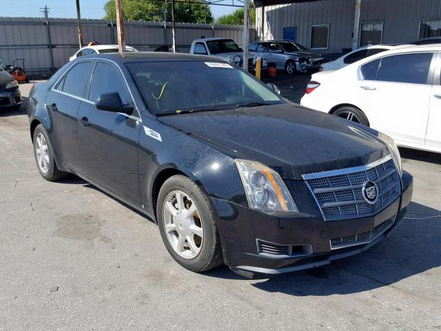 1G6DP57VX80122309 - 2008 CADILLAC CTS HI FEA BLACK photo 1