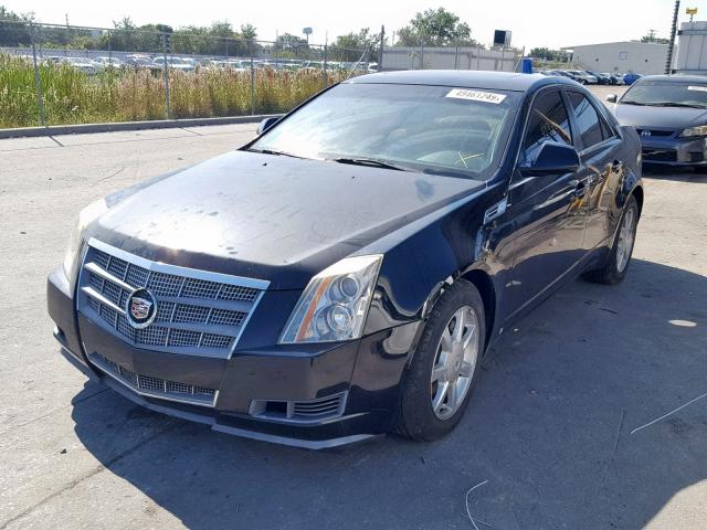 1G6DP57VX80122309 - 2008 CADILLAC CTS HI FEA BLACK photo 2