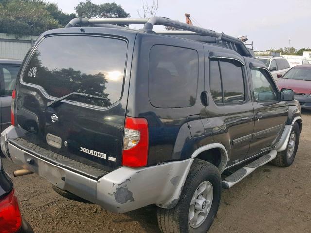 5N1ED28Y1YC517295 - 2000 NISSAN XTERRA XE BLACK photo 4