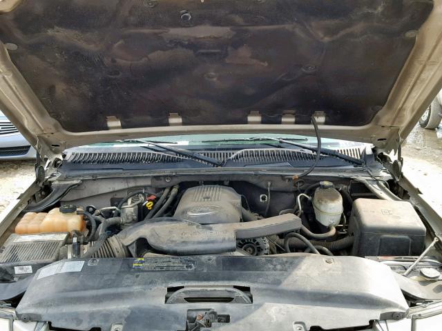 1GYEC63T14R257475 - 2004 CADILLAC ESCALADE L GRAY photo 7