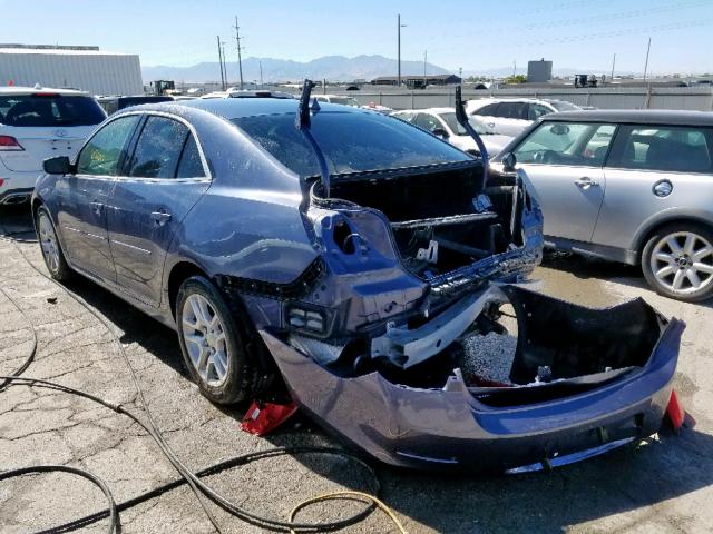 1G11C5SA4DF343243 - 2013 CHEVROLET MALIBU 1LT BLUE photo 3