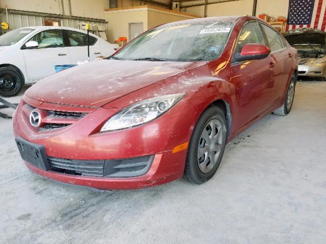 1YVHZ8BH2A5M04975 - 2010 MAZDA 6 I RED photo 2