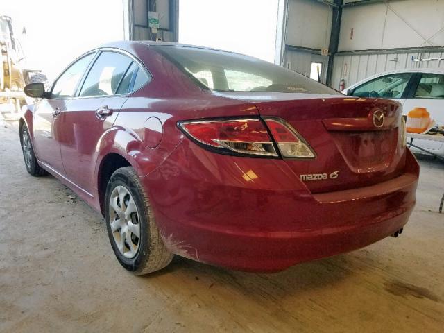 1YVHZ8BH2A5M04975 - 2010 MAZDA 6 I RED photo 3