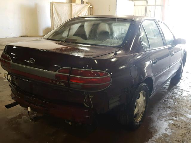 1G3NB52MXX6312847 - 1999 OLDSMOBILE CUTLASS GL 栗色 照片 4