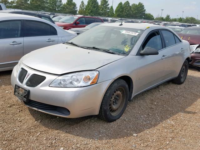 1G2ZF57B484161776 - 2008 PONTIAC G6 VALUE L GRAY photo 2