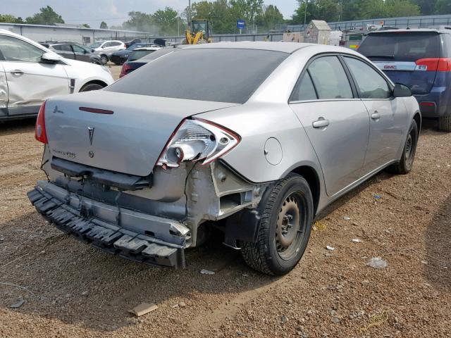 1G2ZF57B484161776 - 2008 PONTIAC G6 VALUE L GRAY photo 4