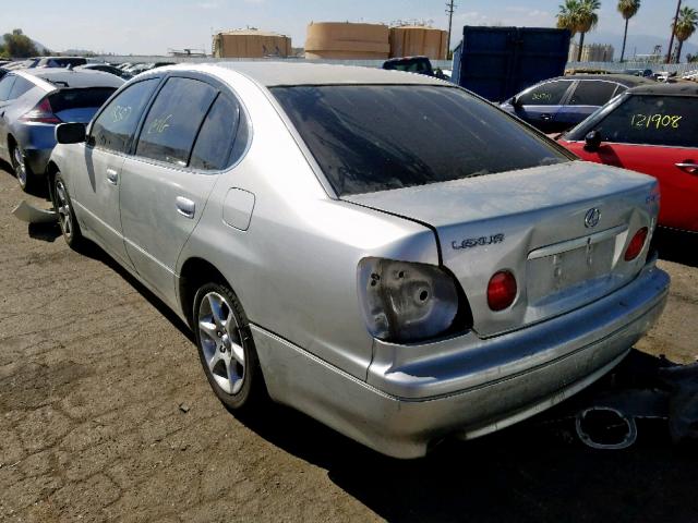 JT8BD69S750204448 - 2005 LEXUS GS 300 SILVER photo 3