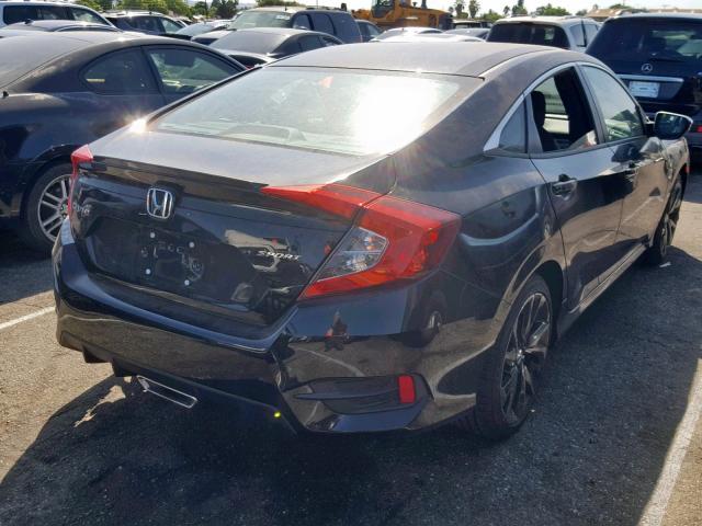 2HGFC2F89KH539582 - 2019 HONDA CIVIC SPOR BLACK photo 4