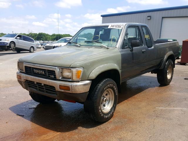 JT4VN13D6M5045321 - 1991 TOYOTA PICKUP 1/2 GRAY photo 2