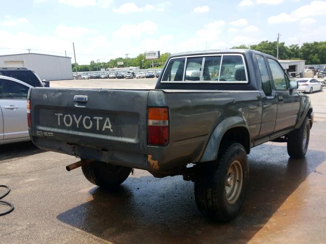 JT4VN13D6M5045321 - 1991 TOYOTA PICKUP 1/2 GRAY photo 4