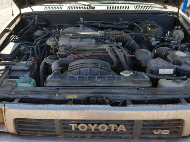 JT4VN13D6M5045321 - 1991 TOYOTA PICKUP 1/2 GRAY photo 7