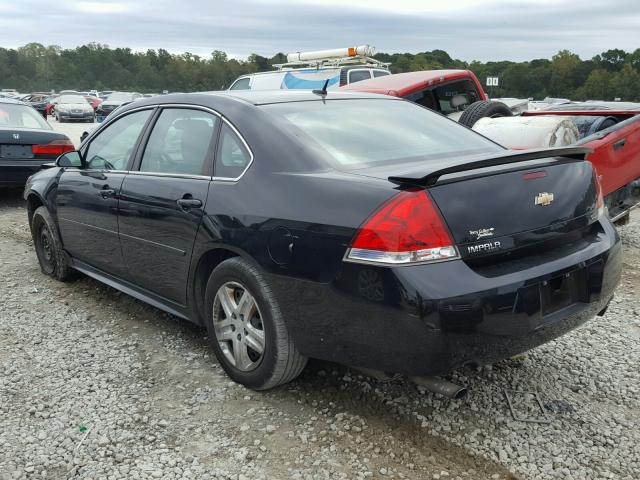 2G1WA5E34E1152097 - 2014 CHEVROLET IMPALA LIM BLACK photo 3