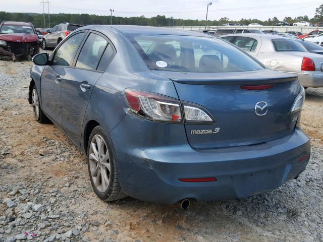 JM1BL1S51A1102305 - 2010 MAZDA 3 S BLUE photo 3