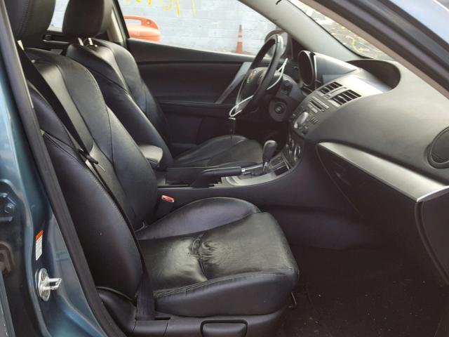 JM1BL1S51A1102305 - 2010 MAZDA 3 S BLUE photo 5