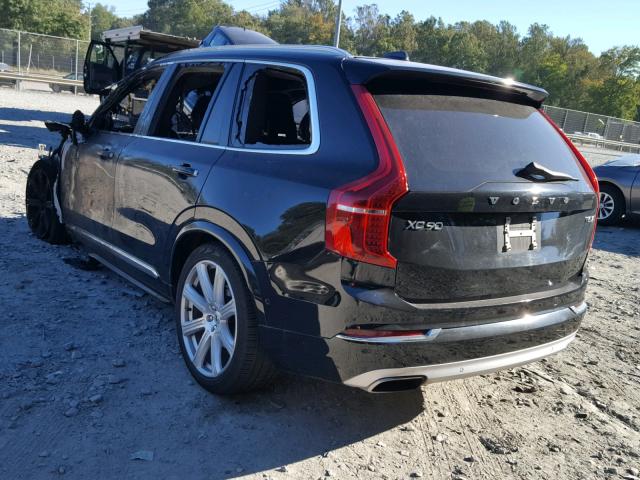 YV4A22PN0G1004854 - 2016 VOLVO XC90 T6 BLACK photo 3